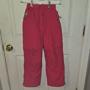 Amazon Essentials Kids Pink Snow Pants